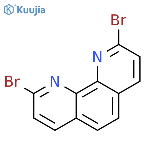 2,9-Dibromo-1,10-phenanthroline structure