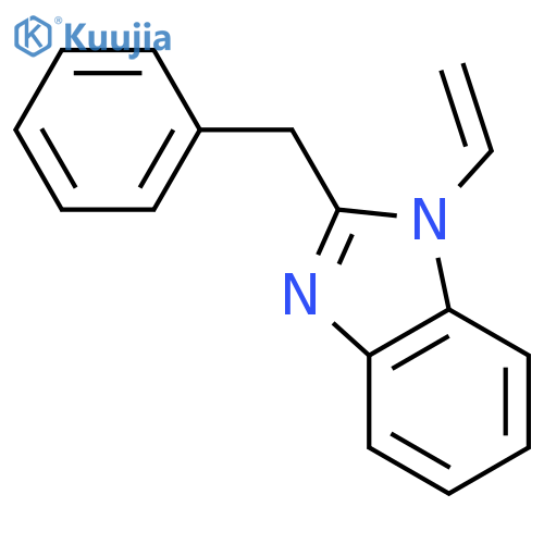 2-Benzyl-1-vinyl-1H-benzo[d]imidazole structure