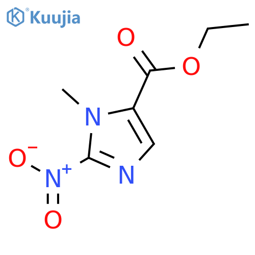 1-methyl-2-nitro-1H-Imidazole-5-carboxylic acid ethyl ester structure