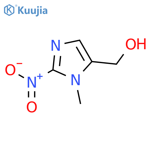 (3-Methyl-2-nitro-3H-imidazol-4-yl)-methanol structure