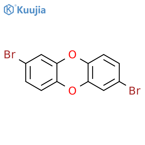 2,7-Dibromodibenzo-P-dioxin structure