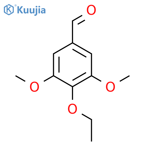 4-ethoxy-3,5-dimethoxybenzaldehyde structure