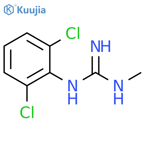 N-(2,6-Dichlorophenyl)-N''-methylguanidine structure