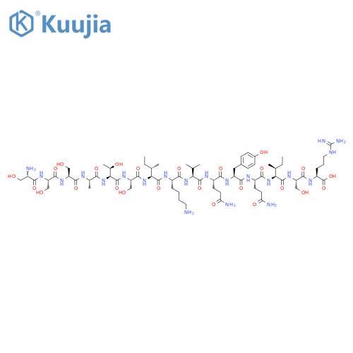 L-Arginine,L-seryl-L-seryl-L-seryl-L-alanyl-L-threonyl-L-seryl-L-isoleucyl-L-lysyl-L-valyl-L-glutaminyl-L-tyrosyl-L-glutaminyl-L-isoleucyl-L-seryl- structure