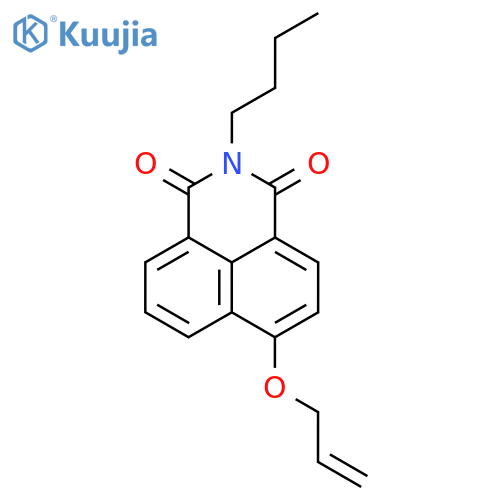 1H-Benz[de]isoquinoline-1,3(2H)-dione, 2-butyl-6-(2-propenyloxy)- structure