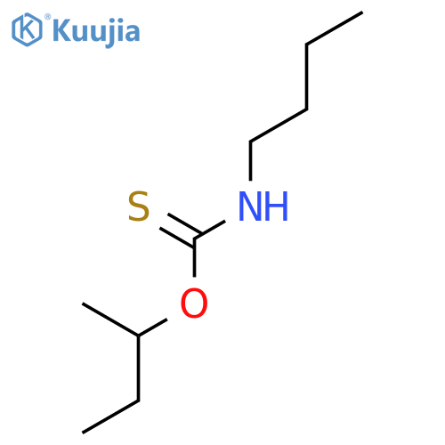 O-(1-methylpropyl) butylthiocarbamate structure
