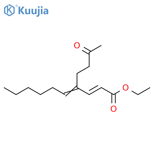 2,4-Decadienoic acid, 4-(3-oxobutyl)-, ethyl ester, (2E)- structure