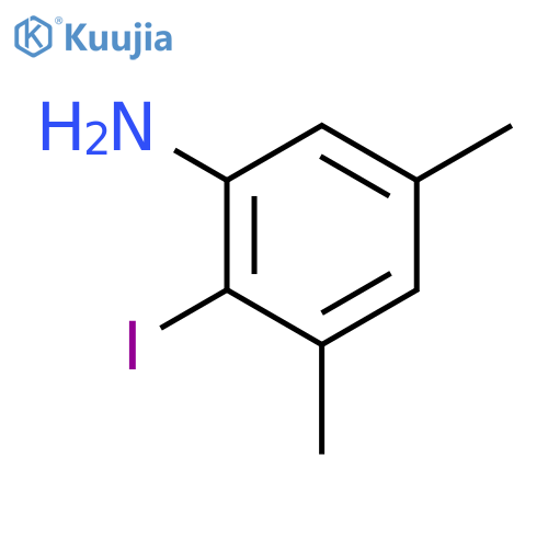 Benzenamine, 2-iodo-3,5-dimethyl- structure