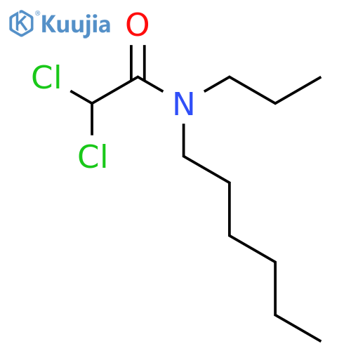 Acetamide, 2,2-dichloro-N-hexyl-N-propyl- structure