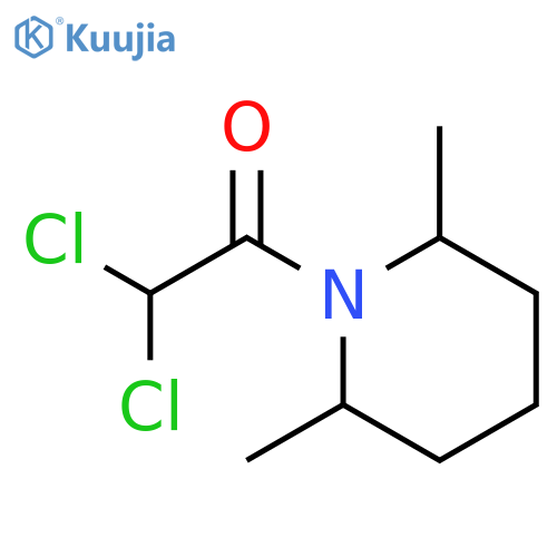Piperidine, 1-(dichloroacetyl)-2,6-dimethyl- structure