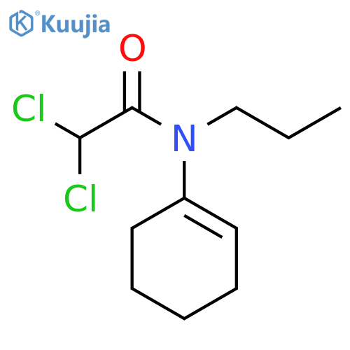 Acetamide, 2,2-dichloro-N-1-cyclohexen-1-yl-N-propyl- structure