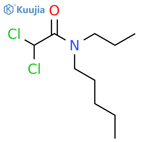 Acetamide, 2,2-dichloro-N-pentyl-N-propyl- structure