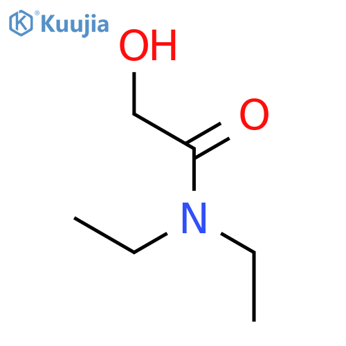 N,N-Diethyl-2-hydroxyacetamide structure