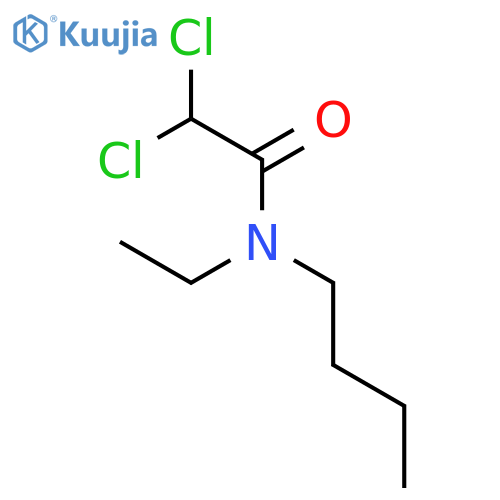 Acetamide, N-butyl-2,2-dichloro-N-ethyl- structure
