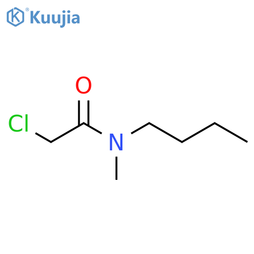 N-Butyl-2-chloro-N-methylacetamide structure