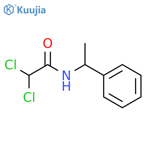 2,2-Dichloro-N-(1-phenylethyl)acetamide structure