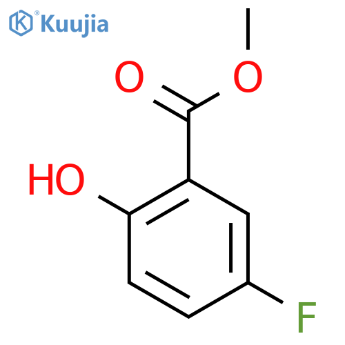 Methyl 5-fluoro-2-hydroxybenzoate structure