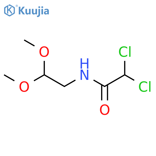 2,2-Dichloro-N-(2,2-dimethoxyethyl)acetamide structure