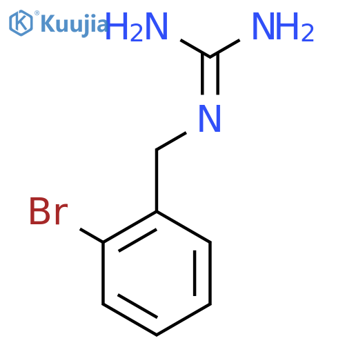 N-(2-bromophenyl)methylguanidine structure