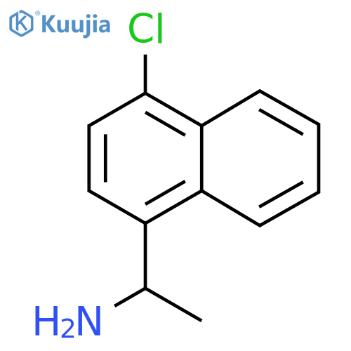 1-(4-Chloronaphthalen-1-yl)ethan-1-amine structure