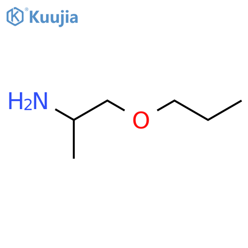 2-PROPANAMINE, 1-PROPOXY- structure