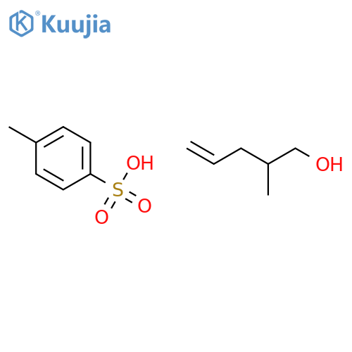 (2S)-2-methylpent-4-en-1-yl 4-methylbenzene-1-sulfonate structure