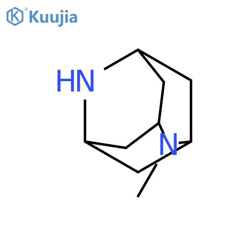 2-methyl-2,6-diazatricyclo[3.3.1.13,?]decane structure
