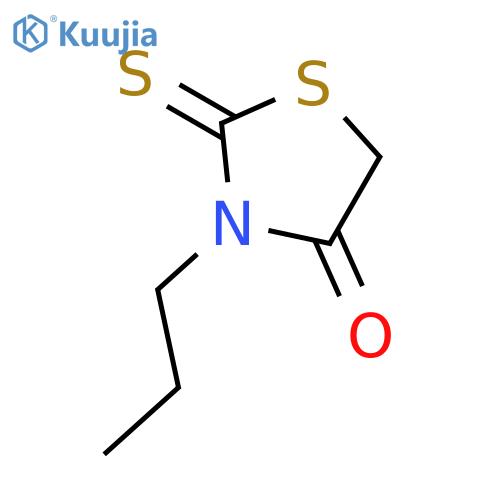 4-Thiazolidinone,3-propyl-2-thioxo- structure