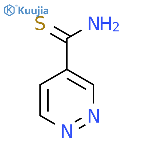 Pyridazine-3-carbothioamide structure