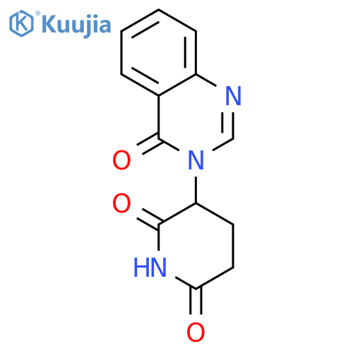 2,6-Piperidinedione,3-(4-oxo-3(4H)-quinazolinyl)- structure