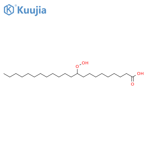 Docosanoic acid, 10-hydroperoxy- structure