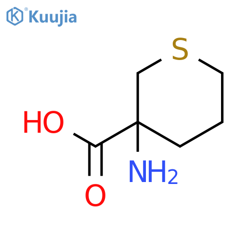 3-aminothiane-3-carboxylic acid structure