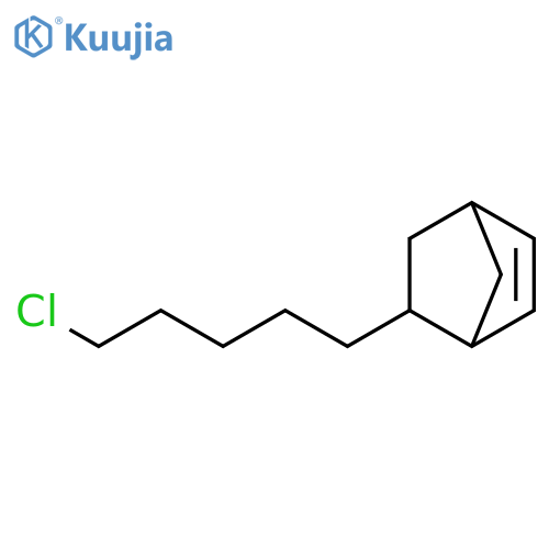 Bicyclo[2.2.1]hept-2-ene, 5-(5-chloropentyl)- structure