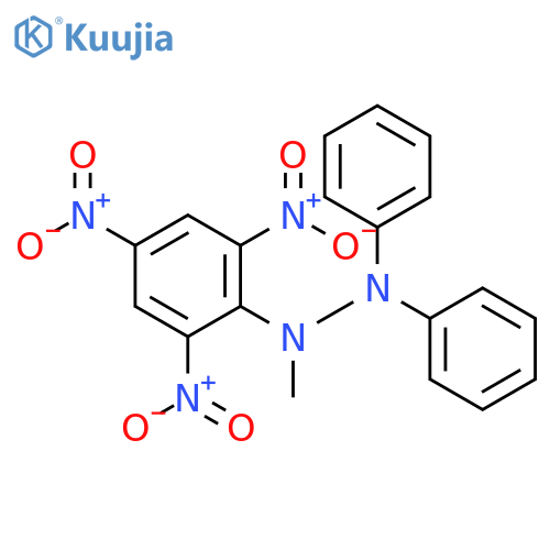 Hydrazine, 1-methyl-2,2-diphenyl-1-(2,4,6-trinitrophenyl)- structure