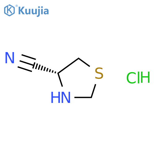 (R)-4-Cyanothiazolidine Hydrochloride structure