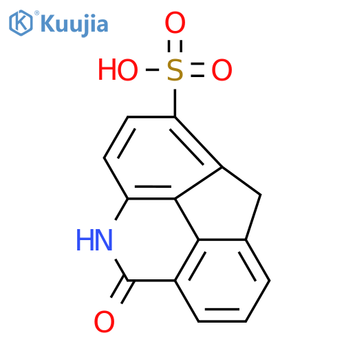 4H-Cyclopenta[lmn]phenanthridine-1-sulfonic acid, 5,9-dihydro-5-oxo- structure