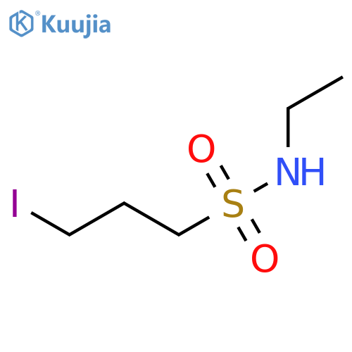 1-Propanesulfonamide, N-ethyl-3-iodo- structure
