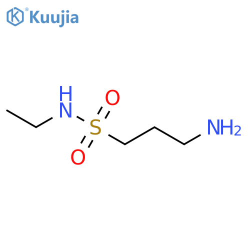 1-Propanesulfonamide, 3-amino-N-ethyl- structure