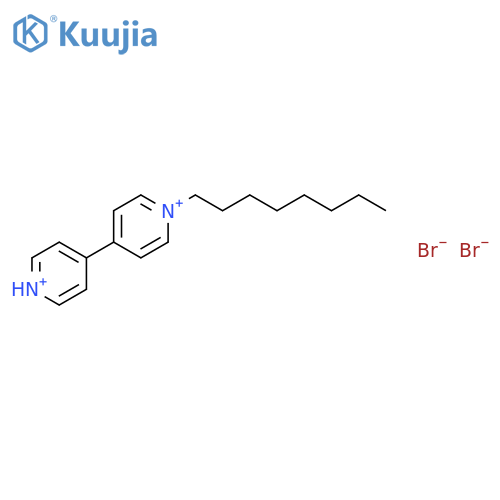 1-Octyl-4,4'-bipyridin-1-ium dibromide structure
