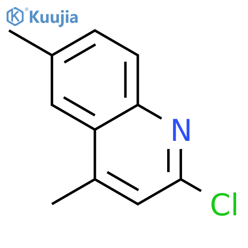 2-Chloro-4,6-dimethylquinoline structure