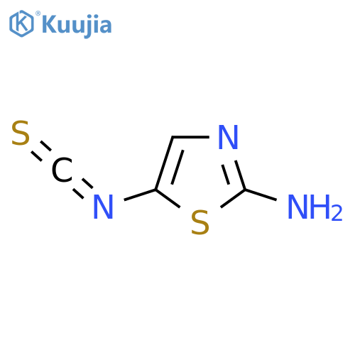 5-Isothiocyanatothiazol-2-amine structure