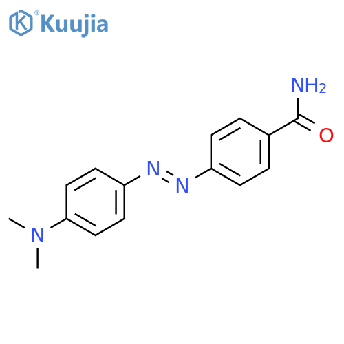 Benzamide, 4-[[4-(dimethylamino)phenyl]azo]- structure
