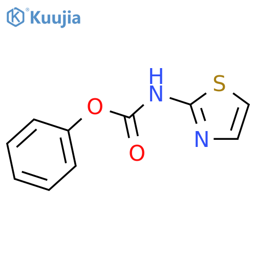 phenyl N-(1,3-thiazol-2-yl)carbamate structure
