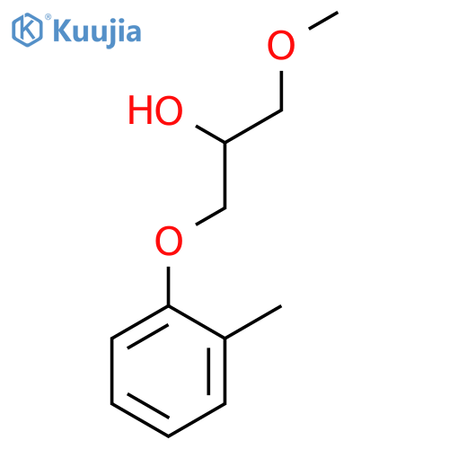 2-Propanol, 1-methoxy-3-(2-methylphenoxy)- structure