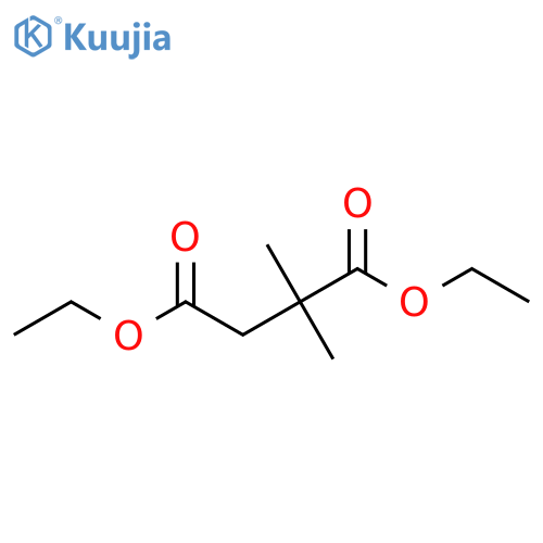 1,4-diethyl 2,2-dimethylbutanedioate structure