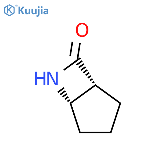 (1R,5S)-6-azabicyclo[3.2.0]heptan-7-one structure