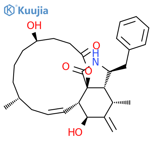 DIHYDROCYTOCHALASIN B structure