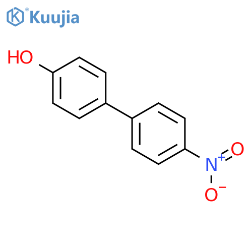 4-Hydroxy-4'-nitrobiphenyl structure