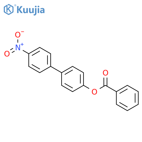 [1,1'-Biphenyl]-4-ol,4'-nitro-, 4-benzoate structure
