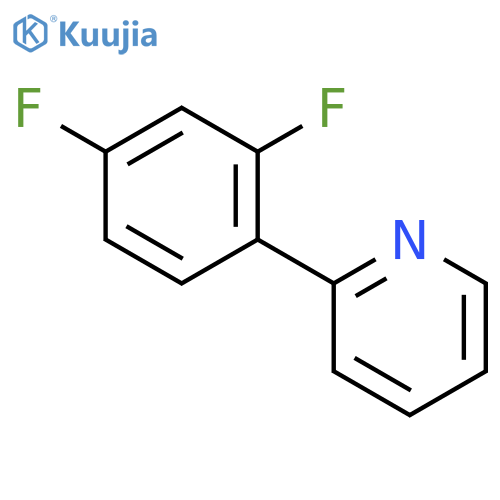 2-(2,4-Difluorophenyl)pyridine structure